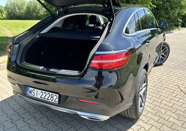 Mercedes-Benz GLE cena 215000 przebieg: 81525, rok produkcji 2016 z Siedlce małe 67